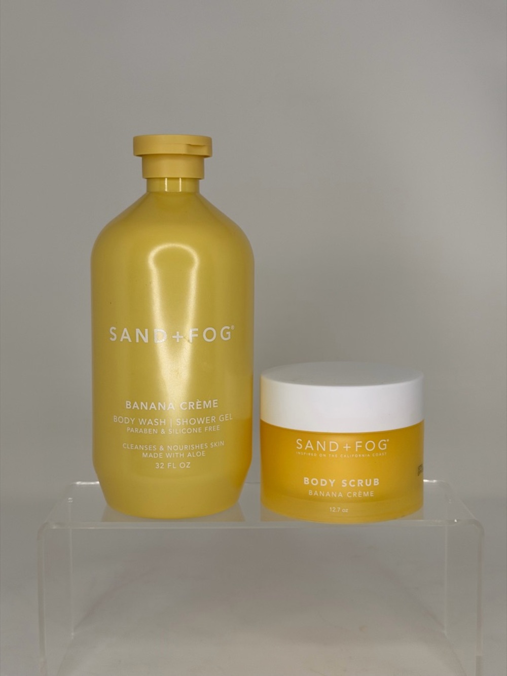 Sand + Fog Banana Crème Body Wash & Scrub